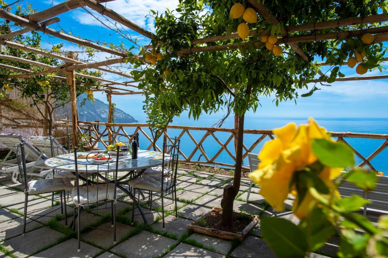 Villa Briganti Seaview Terrace Positano Eksteriør bilde
