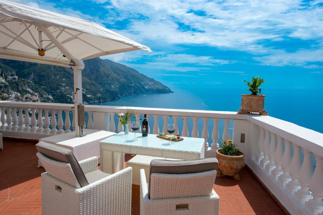 Villa Briganti Seaview Terrace Positano Eksteriør bilde
