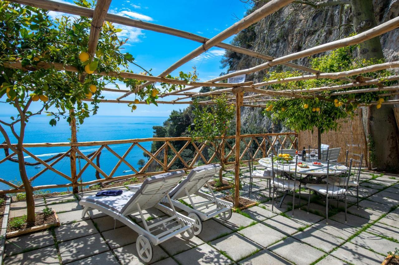 Villa Briganti Seaview Terrace Positano Eksteriør bilde
