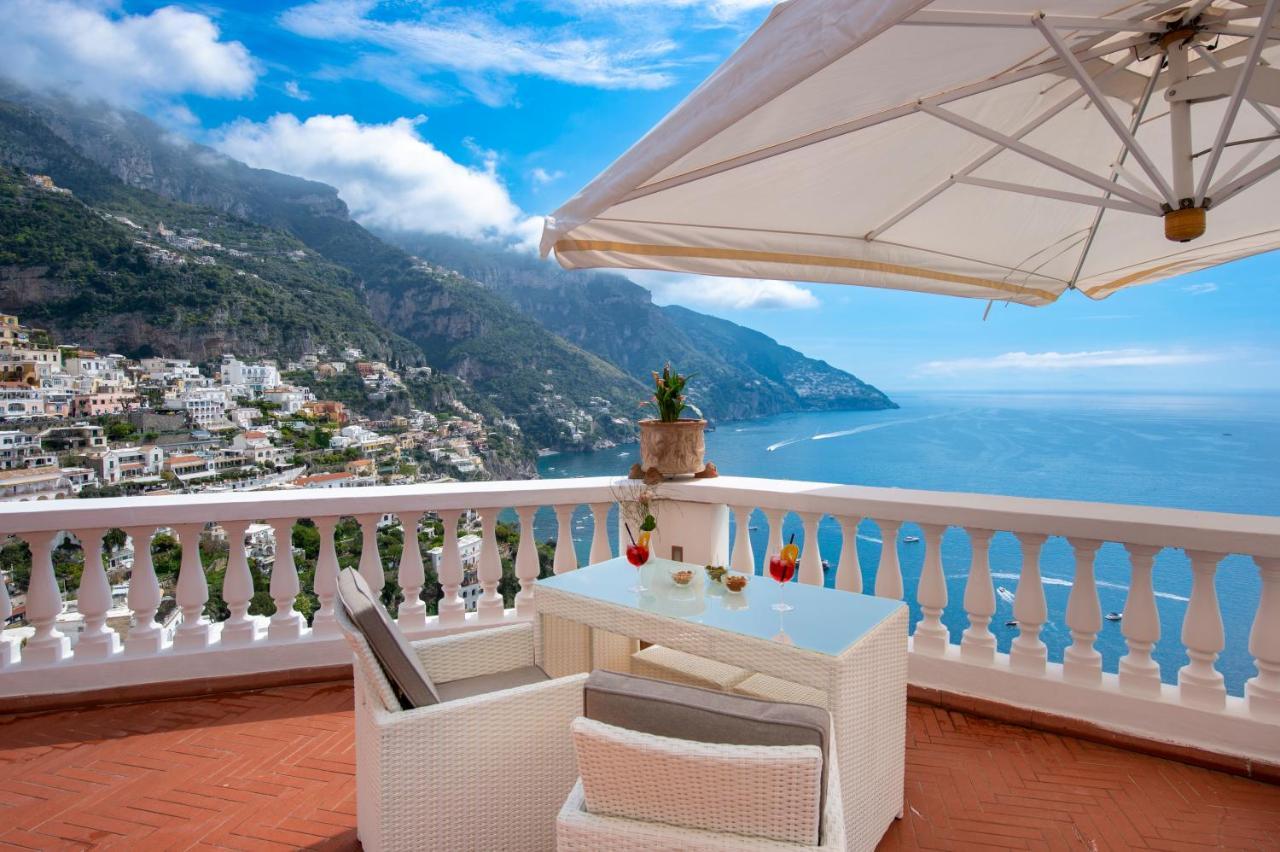Villa Briganti Seaview Terrace Positano Eksteriør bilde