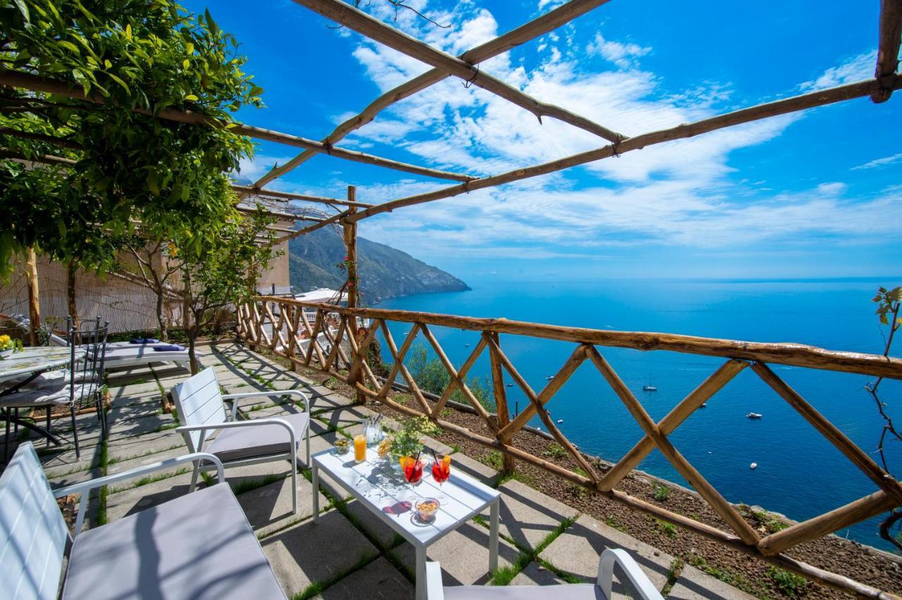 Villa Briganti Seaview Terrace Positano Eksteriør bilde