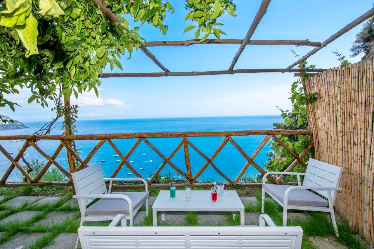 Villa Briganti Seaview Terrace Positano Eksteriør bilde