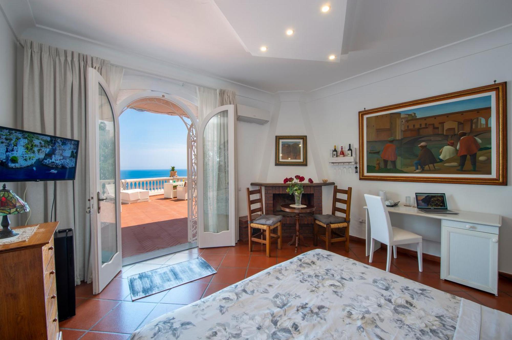 Villa Briganti Seaview Terrace Positano Eksteriør bilde